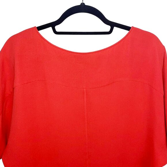 LAFAYETTE 148 Short Sleeve Silk Top - Picture 4 of 7